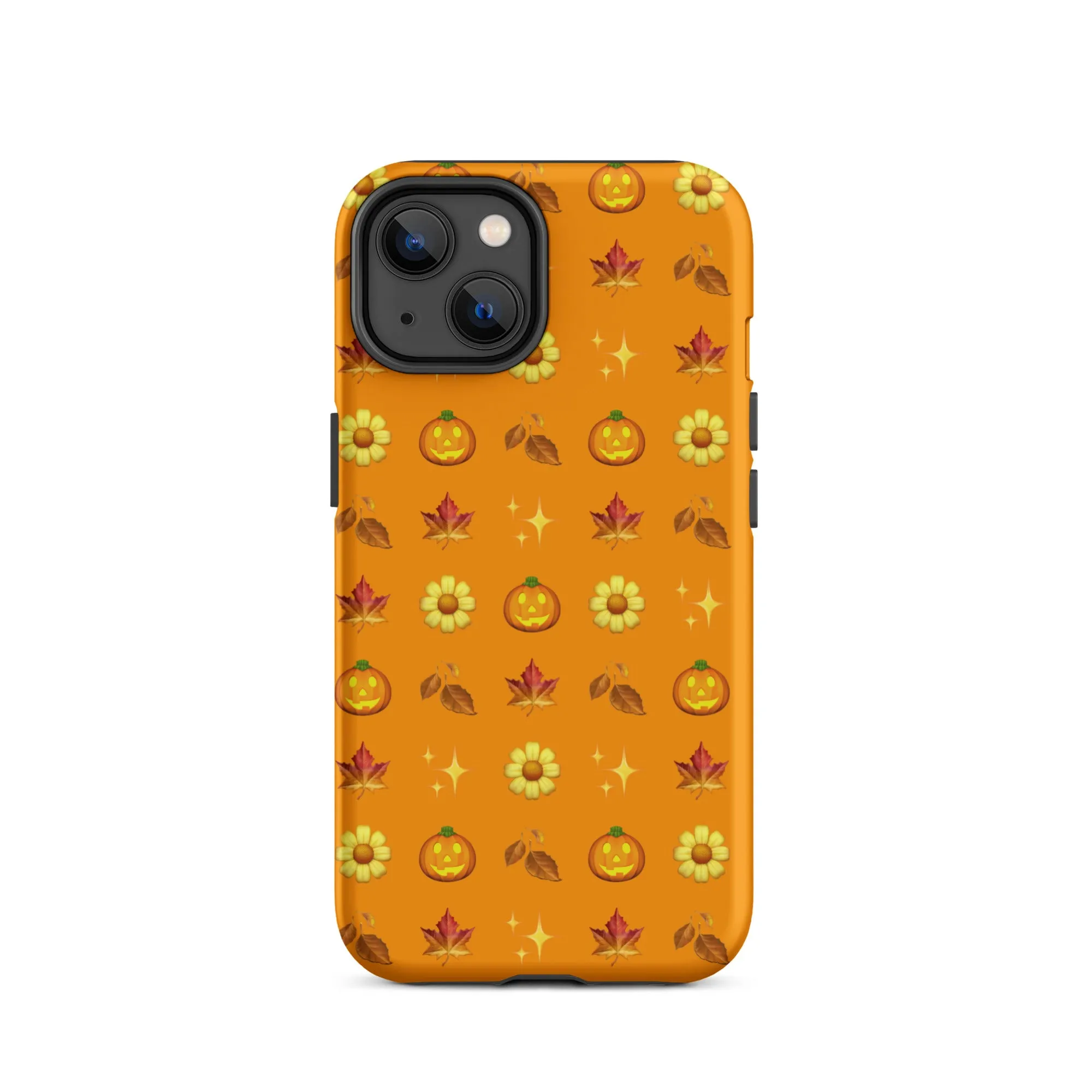 Autumn fall pattern iPhone case